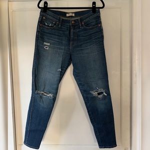 Madewell 9” High Riser Skinny Skinny Jeans
